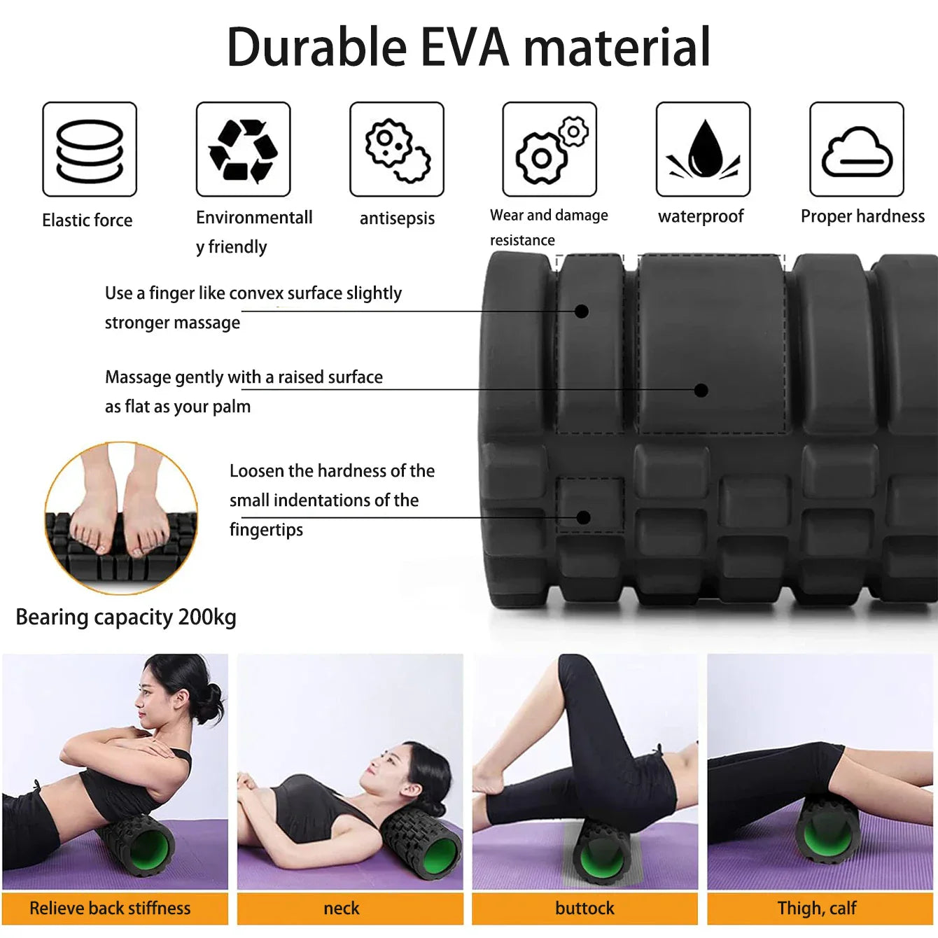 6-in-1 Yoga Training Set Foam Roller-3