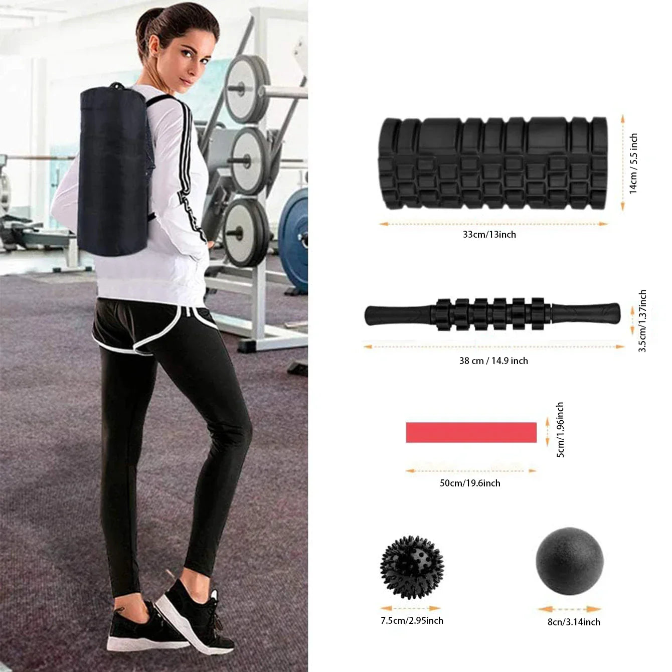 6-in-1 Yoga Training Set Foam Roller-1