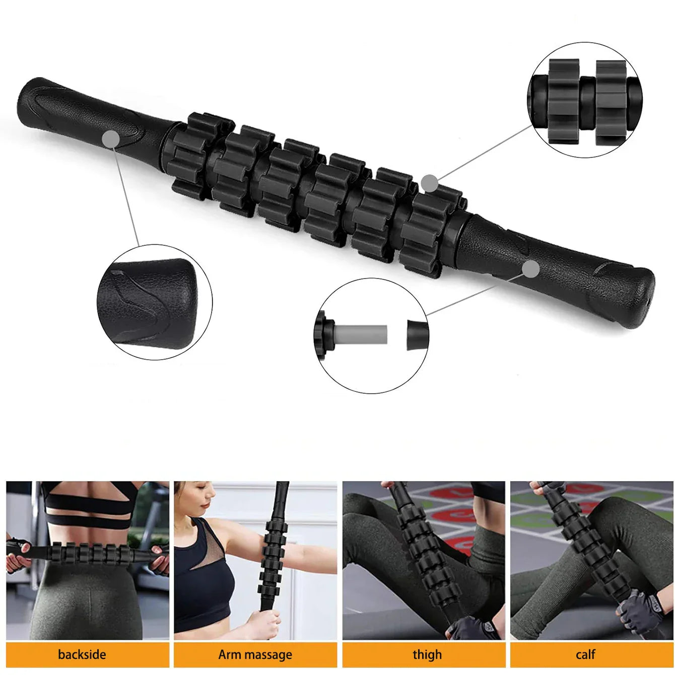6-in-1 Yoga Training Set Foam Roller-4