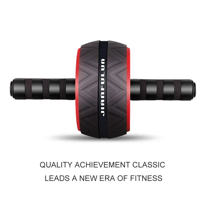 Roller Big Abdominal Wheel Roller Stretch Trainer with Mat-1